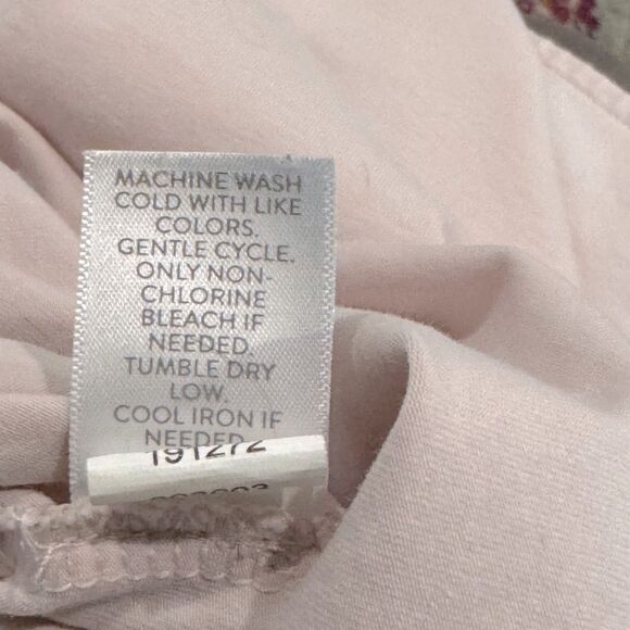 J Jill Fit Wrap Back Tunic EUC Small Light Rosy Pink - Picture 5 of 7